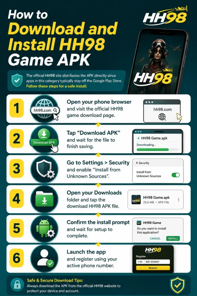 How to Download HH98 game