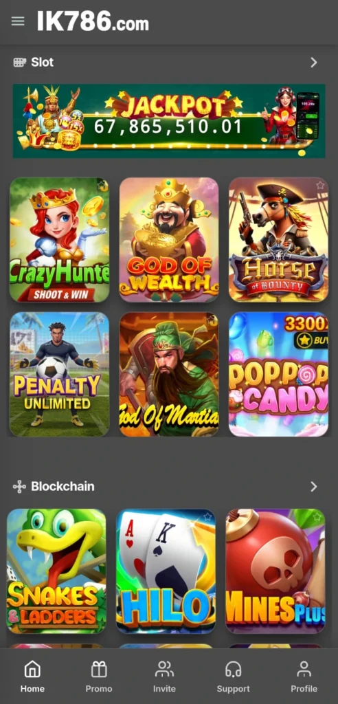 IK786 Games to play